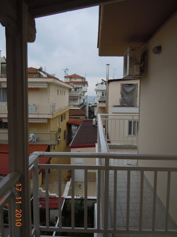 Grcka apartmani letovanje, Olympic Beach, Savas, pogled sa terase